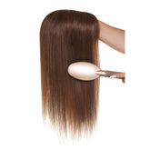 Peruca Partiala Naturala Monofilament 50cm Saten Natural